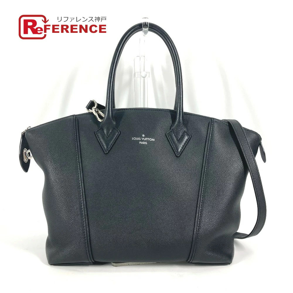 LOUIS VUITTON Parnassa Lockit Tote Bag Shoulder Noir Black